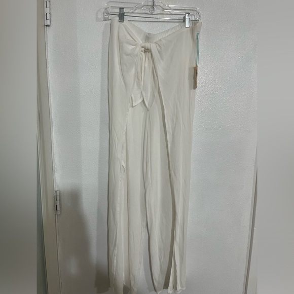 Kona Sol NWT Summer Beach cover up pants quite - Picture 1 of 3